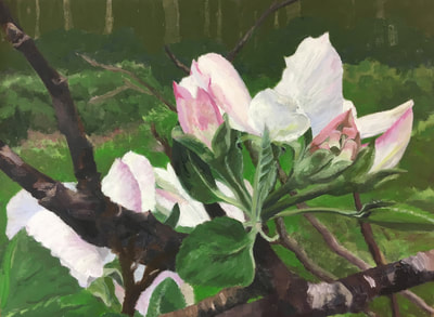 Artwork By Linda Staiger, Original Painting, Flower Painting